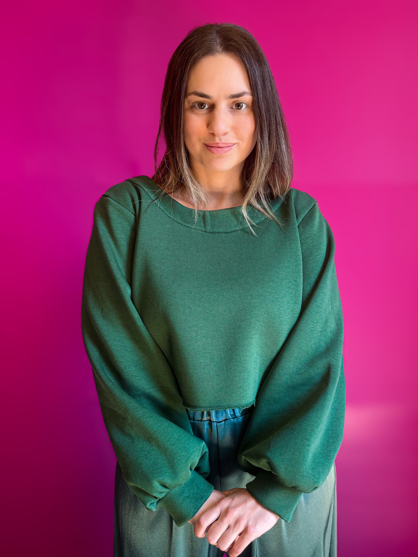 Sage Princess Sweater