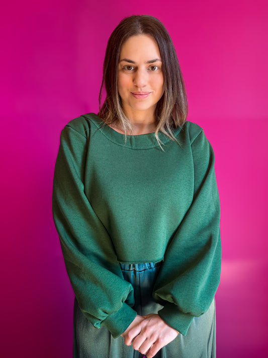 Sage Princess Sweater
