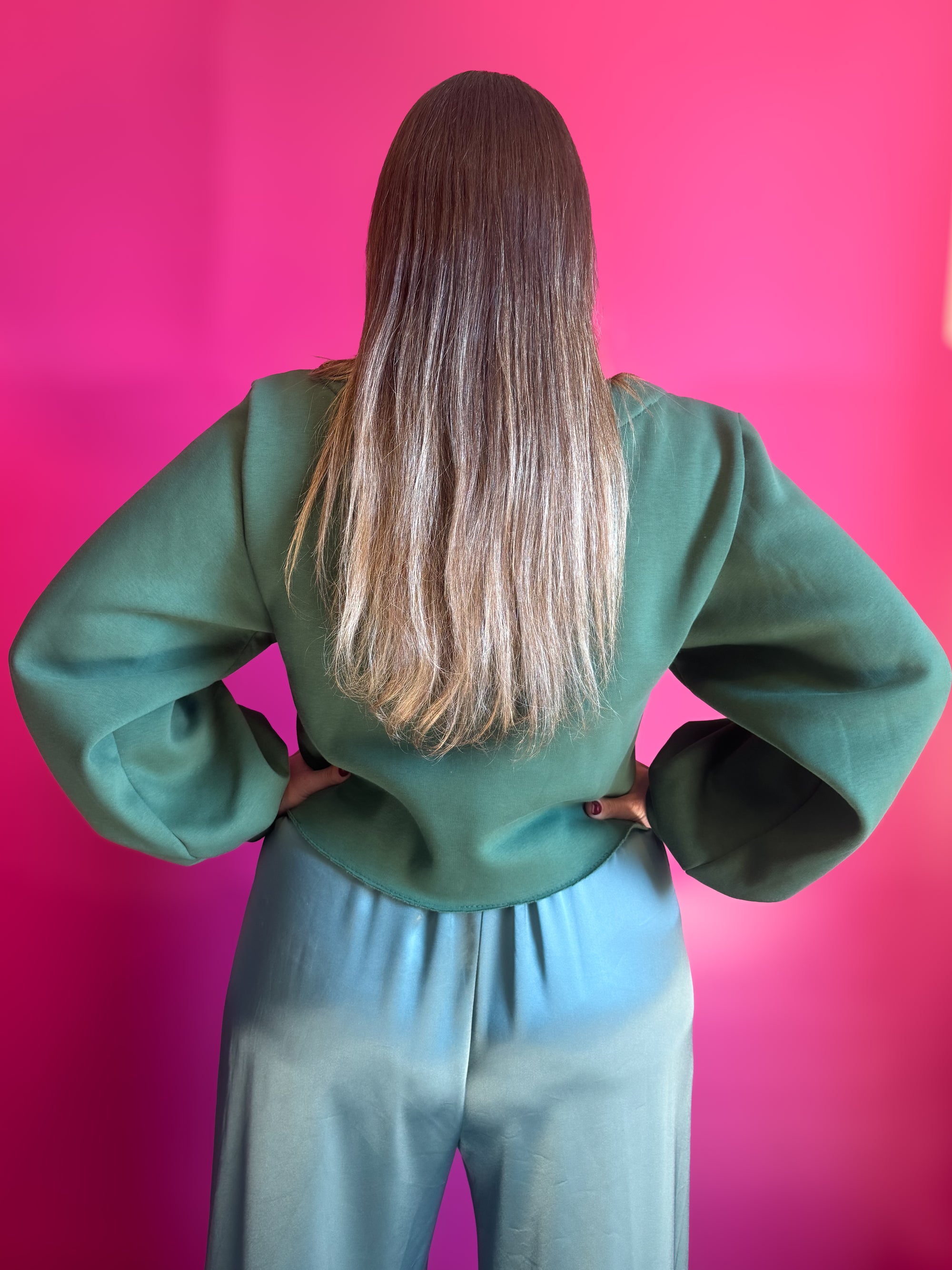 Sage Princess Sweater