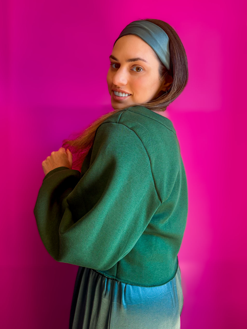 Sage Princess Sweater