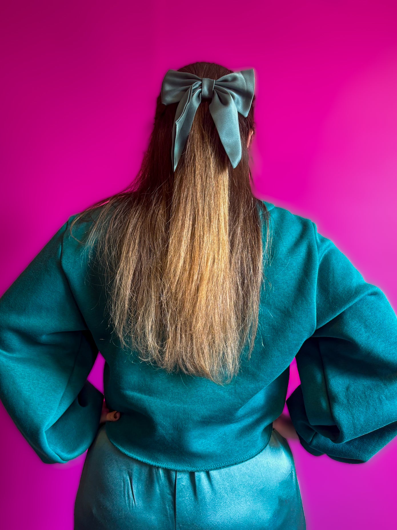 Teal Princess Sweater