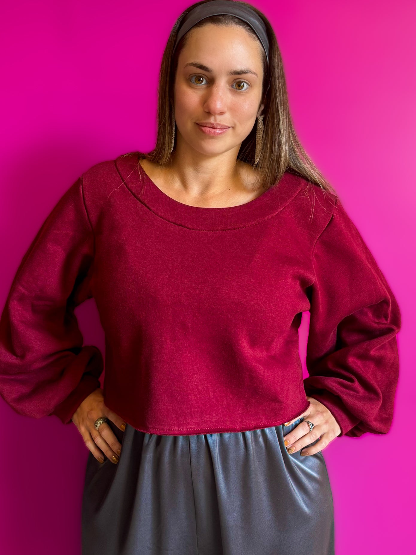 Princess Sweater Cherry Red