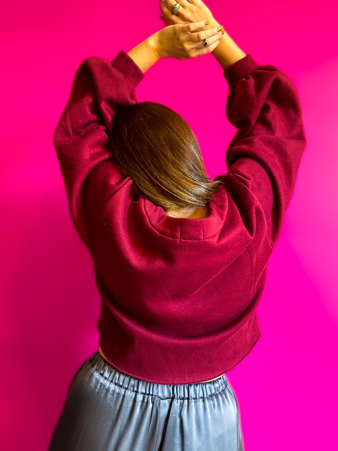 Princess Sweater Cherry Red