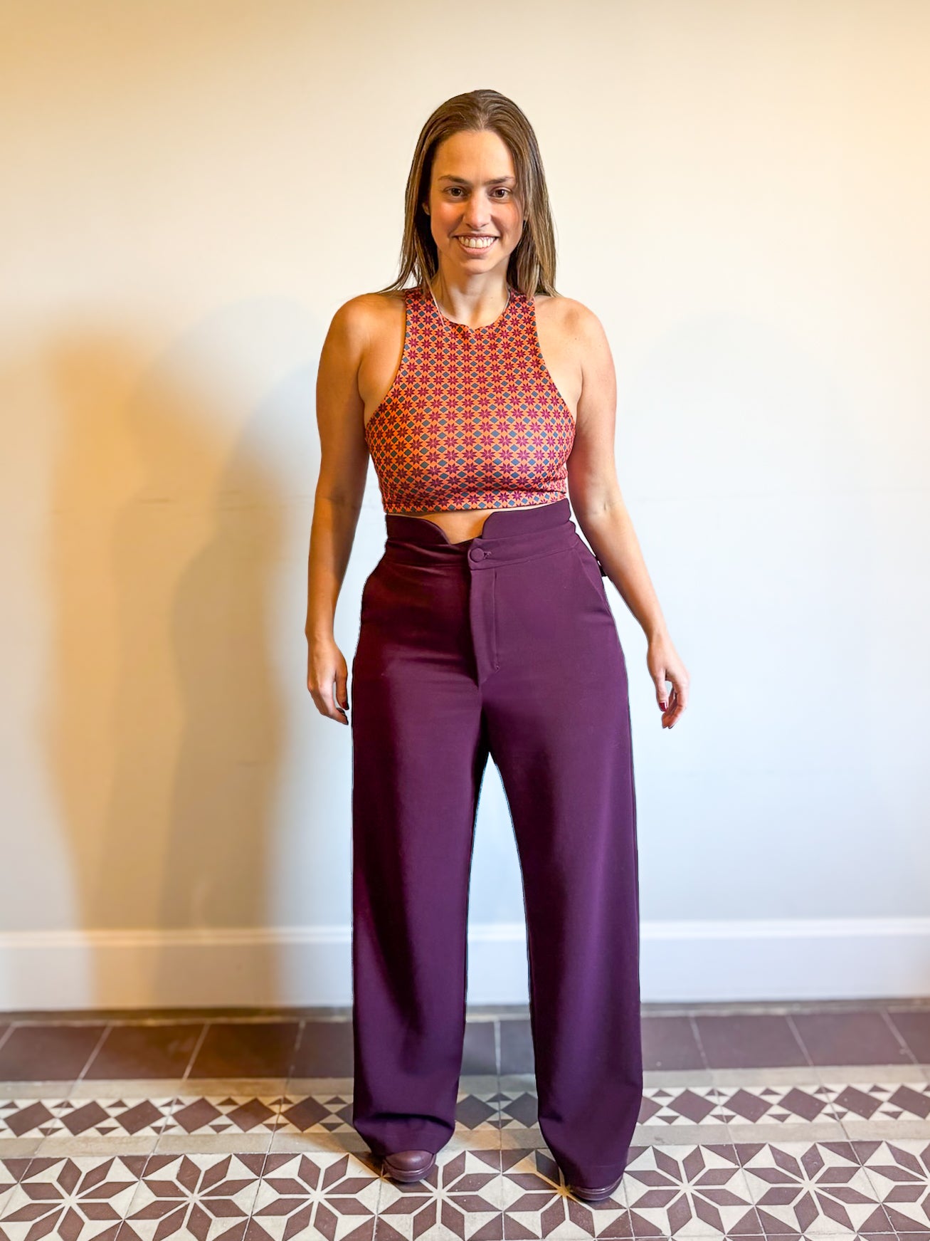 Plum Bossy Pants