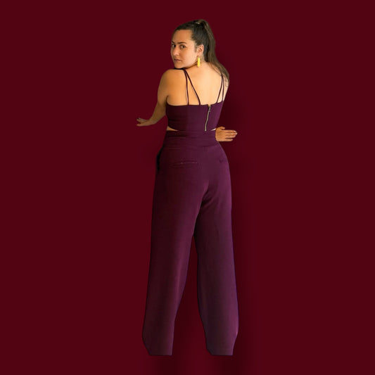 Plum Bossy Pants