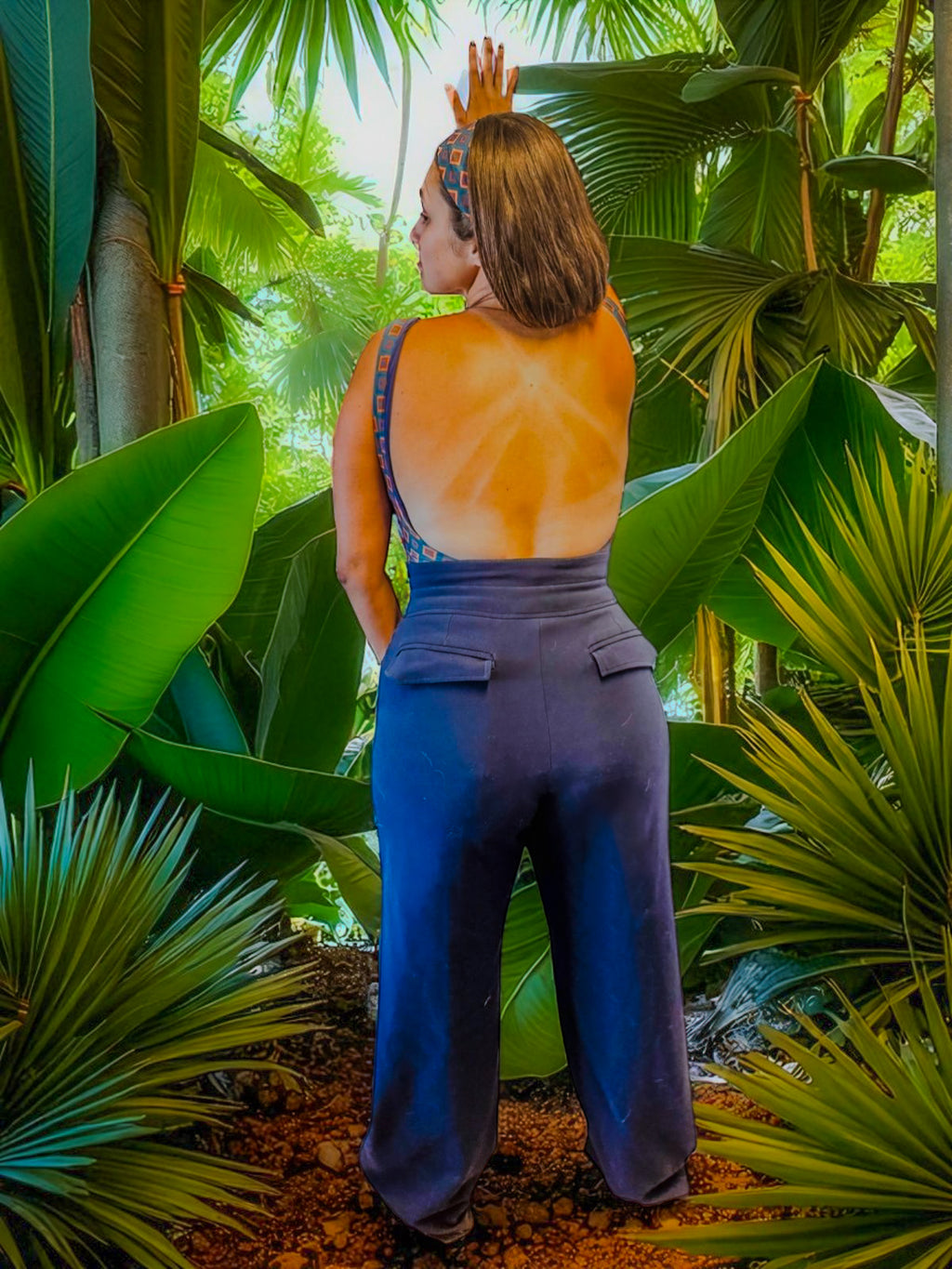 Sunset Walk One-Piece (My Exes Print)